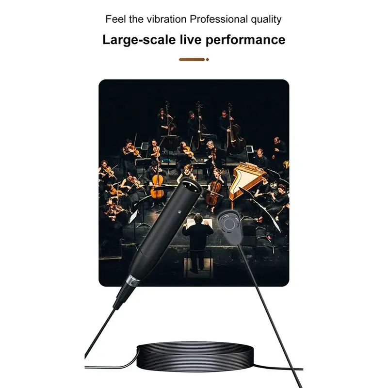 【A15I】 GC411 Instrument Pickup Wired Violin Microphone Musical Instrument - view 3