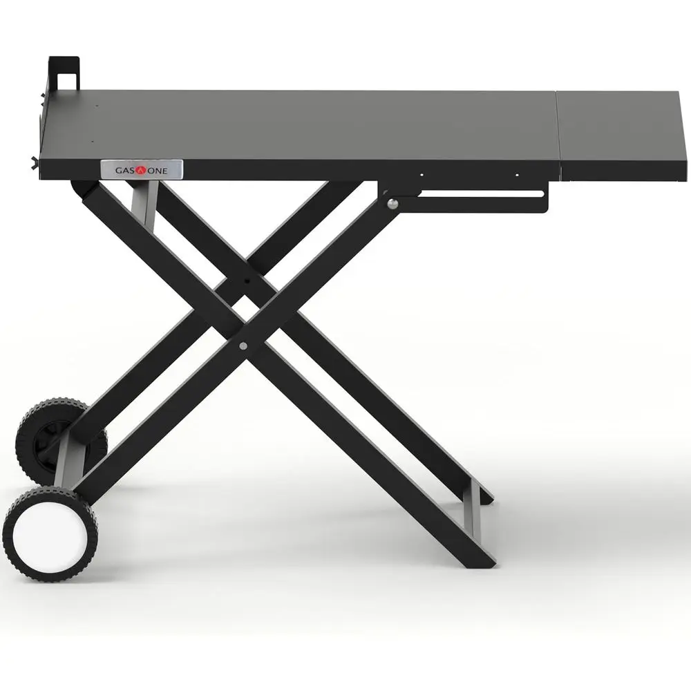 

Складная тележка-гриль T-100 – Складная тележка-гриль с колесами – Практичный и прочный портативный газовый гриль-стол для улицы – E