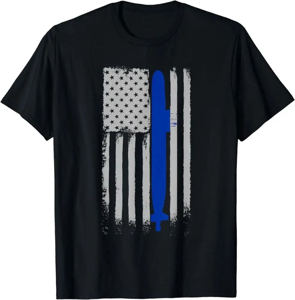 Submarine USA Flag Shirt For Submariner Tee T-Shirt Anime Graphic T-shirts Y2K Tops Unisex Summer