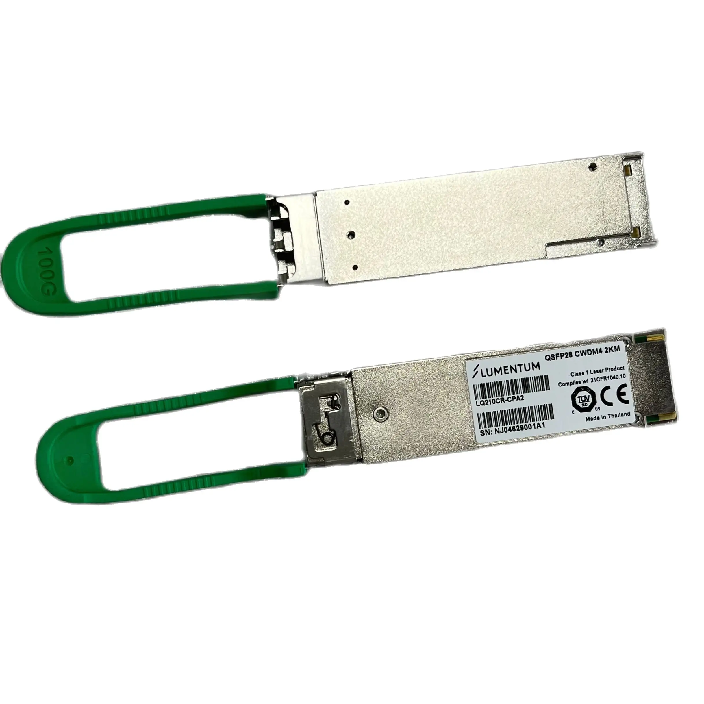 95% NEW Original LUMENTUM SMF Optical Fiber Transceiver Module LQ210CR-CPA2 QSFP28 100G LR 2km CWDM4 100% Tested