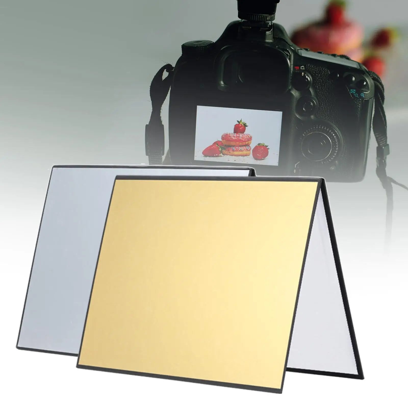 Light Reflector Photography Reflector Cardboard Multifunctional Portable Foldable Light Diffuser Board for Photo Photography