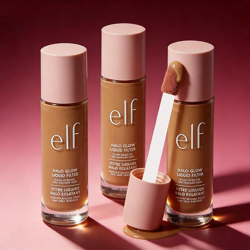 เจลรองพื้นแบบน้ำ Elf Pre Makeup ให้ความชุ่มชื้น ติดทนนาน ลิปกลอส เครื่องสำอางสำหรับใบหน้า ปรับผิวให้กระจ่างใสอย่างเป็นธรรมชาติ รองพื้นปรับสีผิว