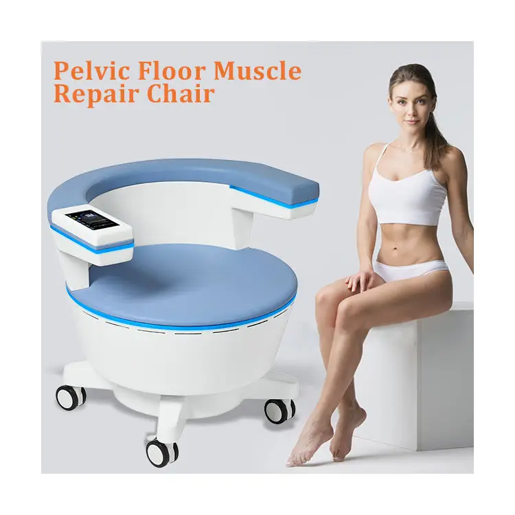 

2025 EMS Electromagnetic Non-Invasive Treatment Urinar Postpartum Repair Chair Pelvic Floor Muscle Stimulator Exerciser Machine