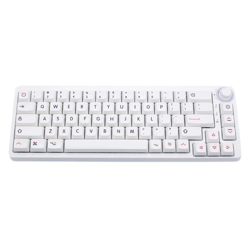 126Keys Keycap Set XDA White Keycaps For Mechanical Keyboards Keycaps Dropship