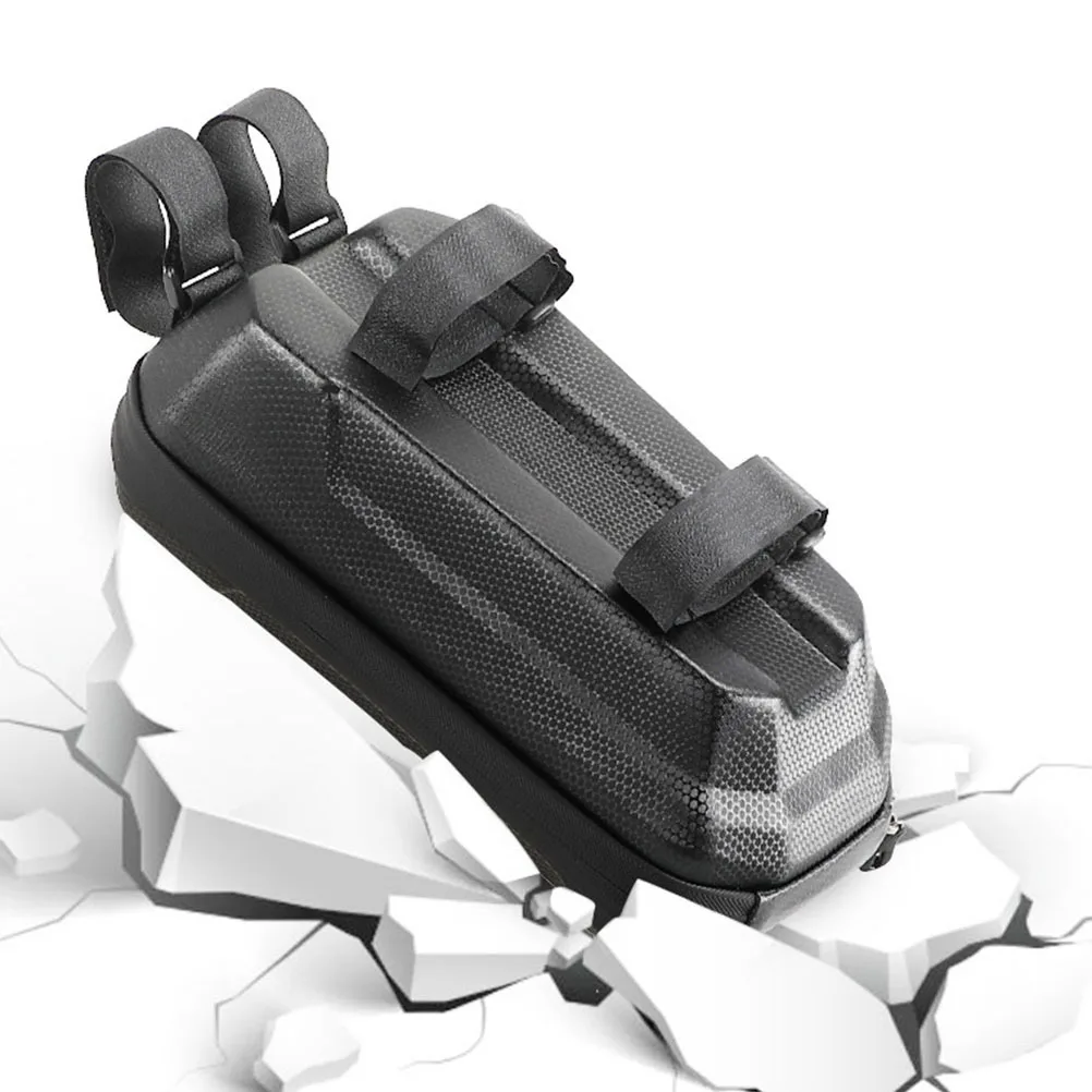 

Waterproof Bike Bag Multifunctional Front Storage Pouch Durable Wear Resistant Cycling Accessory Scooter Compatible Large