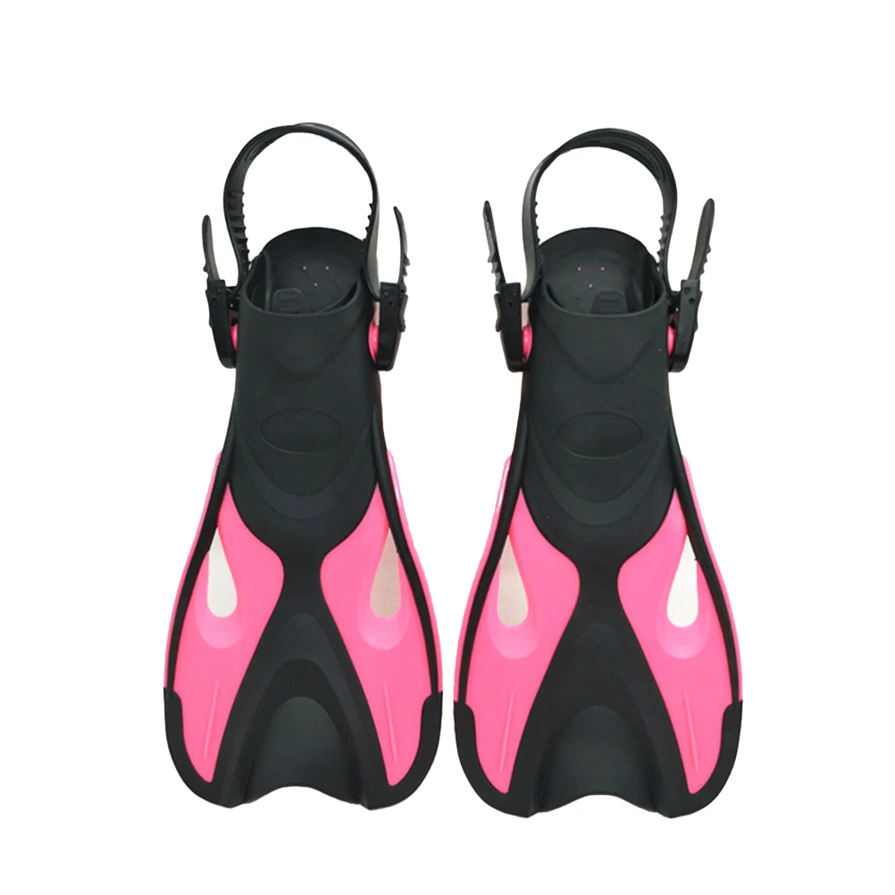 

Snorkeling Fins Diving Flippers Open Heel Adjustable 37-41 Comfortable Fit Hydromechanical