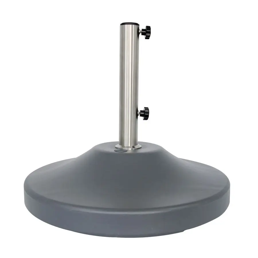 

US Weight Fillable 120lb Capacity Commercial Free Standing Umbrella Base Heavy Duty, Umbrella Base with Wheels, Fillable Patio