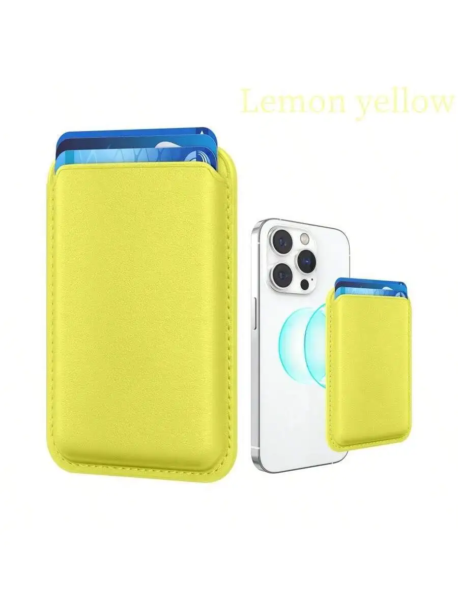 New Colors Spot  Suction Mobile Phone Back Stick Card Holder ID Holder  Card Wallet Holder Compatible With   Compatible With  11