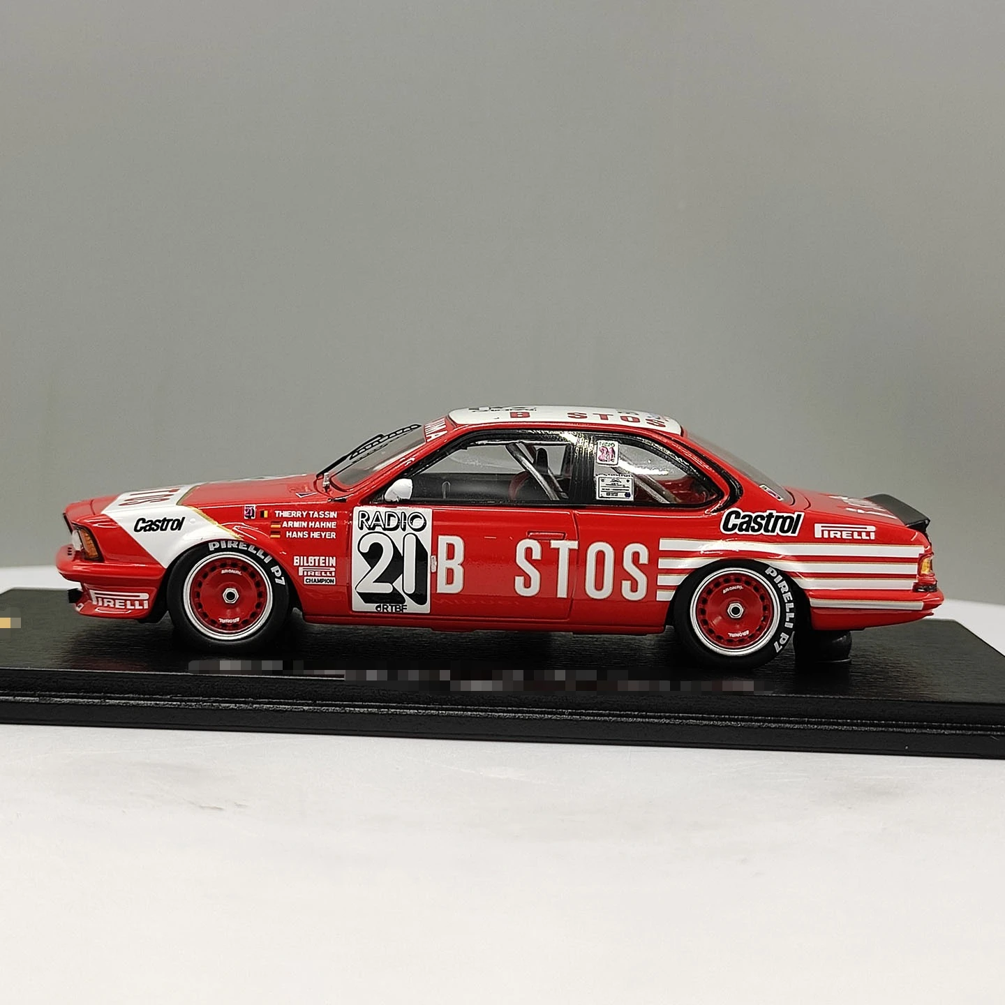 1:43 Scale BMW 635 Csi Winner 24H 1983 Resin Car Model