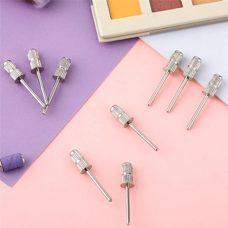 【Popular】Mandrel Nail Drill Bit Set, 20 Pcs 3/32 Inch Sanding Bits For Nail Drill, Replacement Sanding Band Shaft