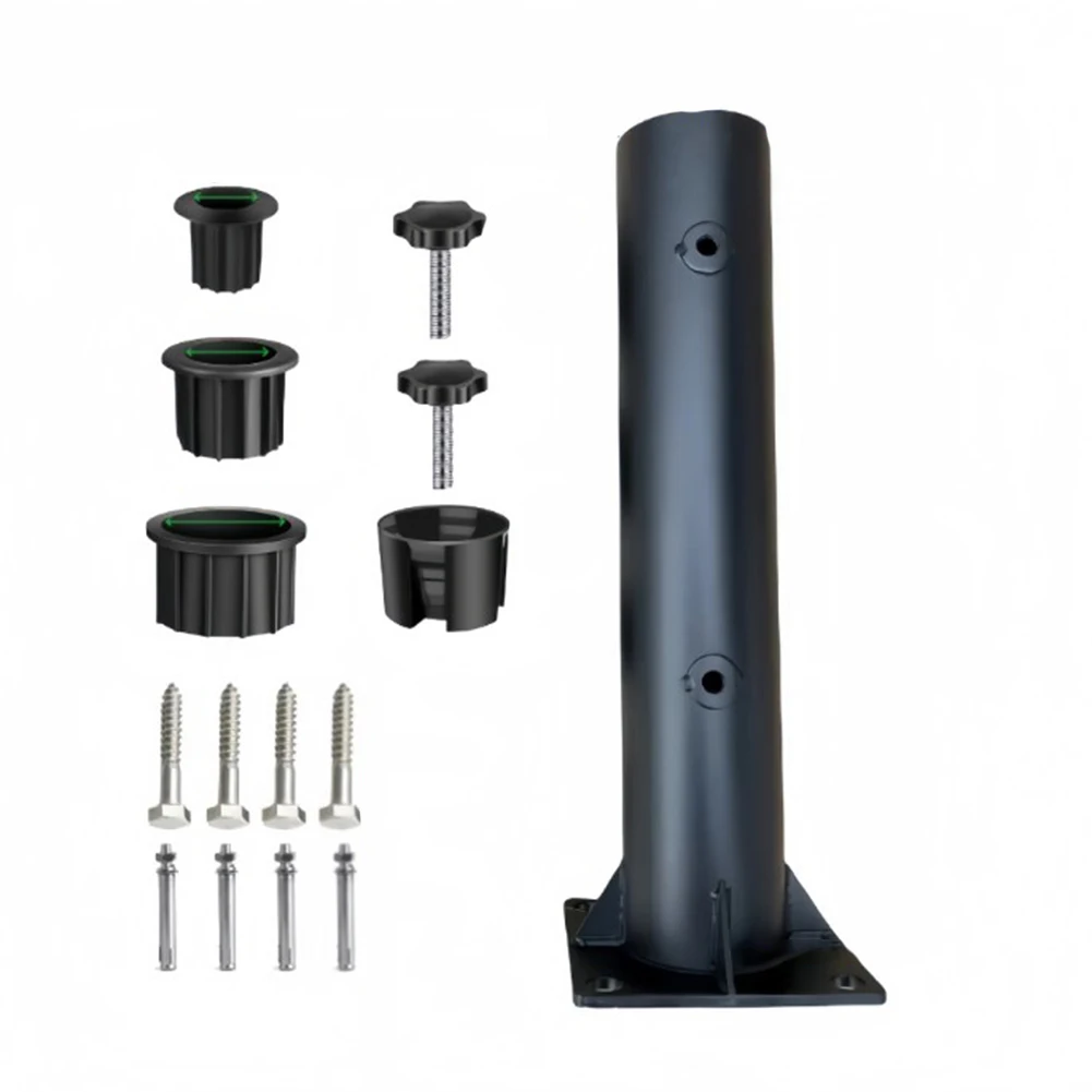 Adjustable Patio Umbrella Base Adjustable Umbrella Mount Adjustable Size Compatibility Compact Design 11.8x4x4