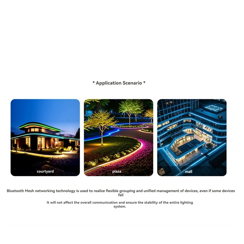 AA94-SP325E MESH Networking Synchrone RGBCCT LED-controller, LED-strip Meerdere controllers Gesynchroniseerde bediening