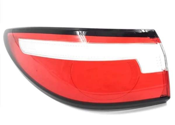 Moggic For Mazda 6 Atenza 2020‑2021 Rear Tail Light Cover Red Outer Taillight Mask Transparent Lamp Lens Shell Replacement