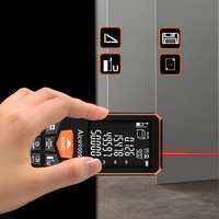 Digital Laser Rangefinder Dual Units (m/ft),  Electronic Angle & Millimeter Accuracy for Construction & DIY Projects, Koningsdag