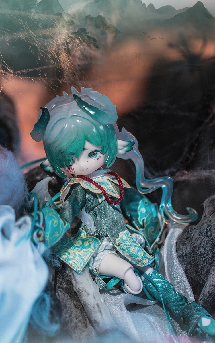 

Новая Penny Box X The Green Party Cool Limited Edition - Модель имбирного соуса, кукла для девочек, игрушка ручной работы, настольный изысканный подарок