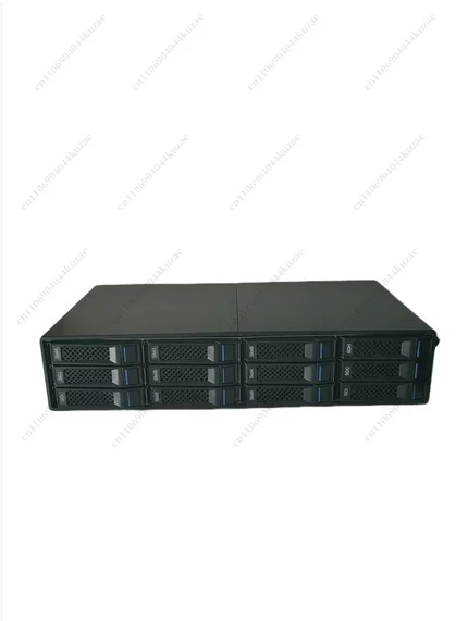 12- Hard Disk Expansion Cabinet, External Storage Box Nas 12G Backplane, Can Be Connected In Series With Multiple Cages