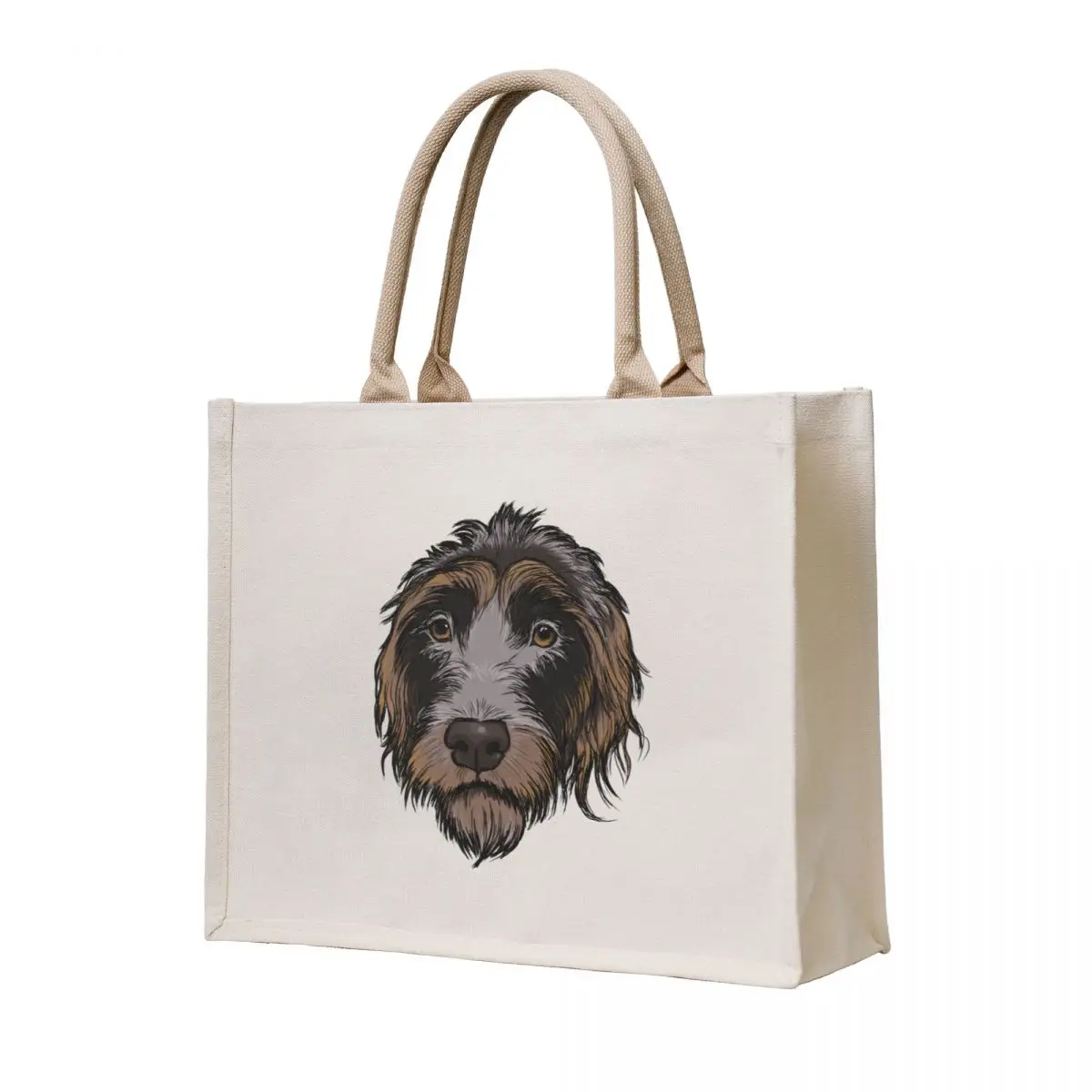 

Cesky Fousek Bohemian Wirehaired Pointer Tote Bag shopper bags for women Women's beach bags Handbags Cloth bags