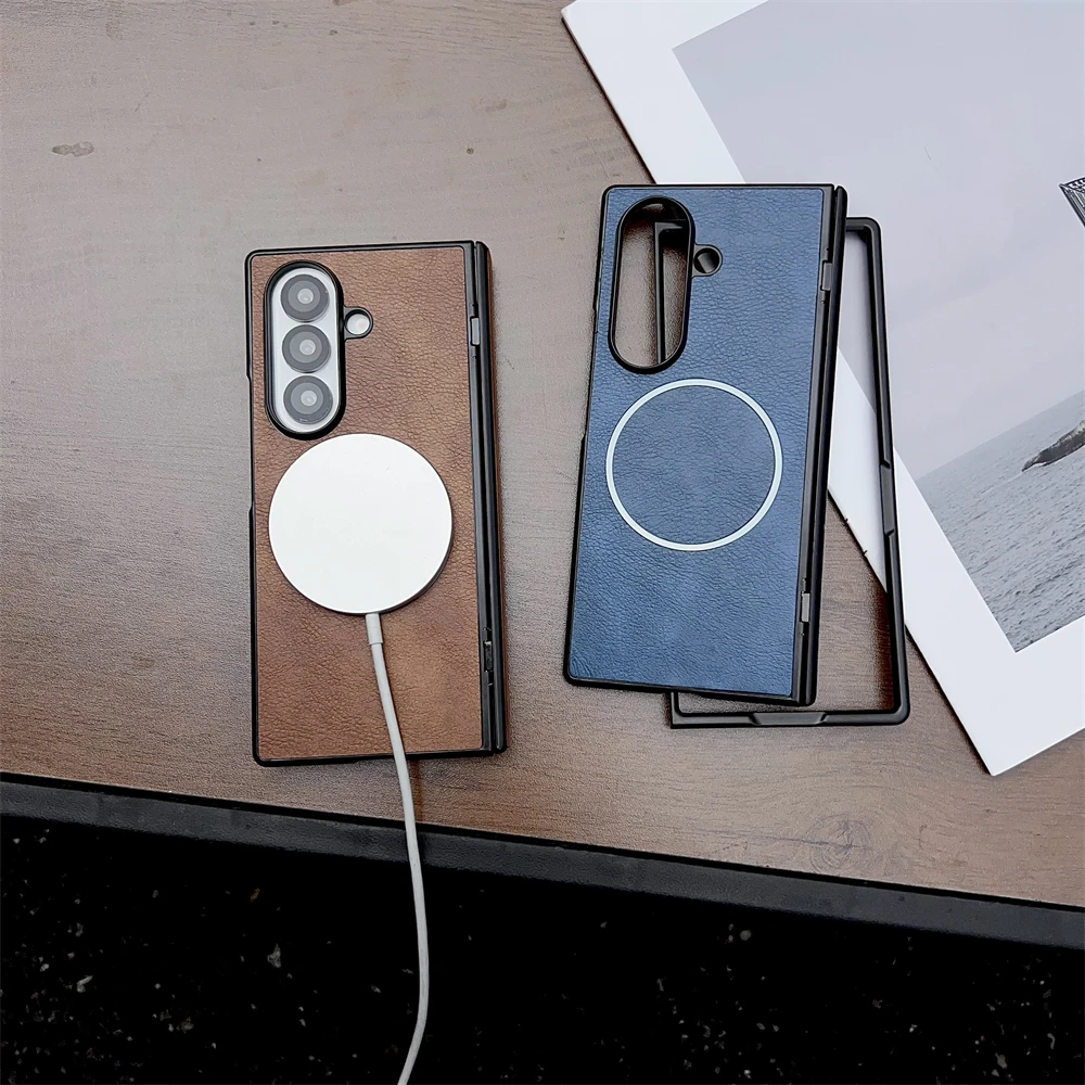 Чехол для Samsung Galaxy Z Fol – обзор и цена Leatherwork Drawing