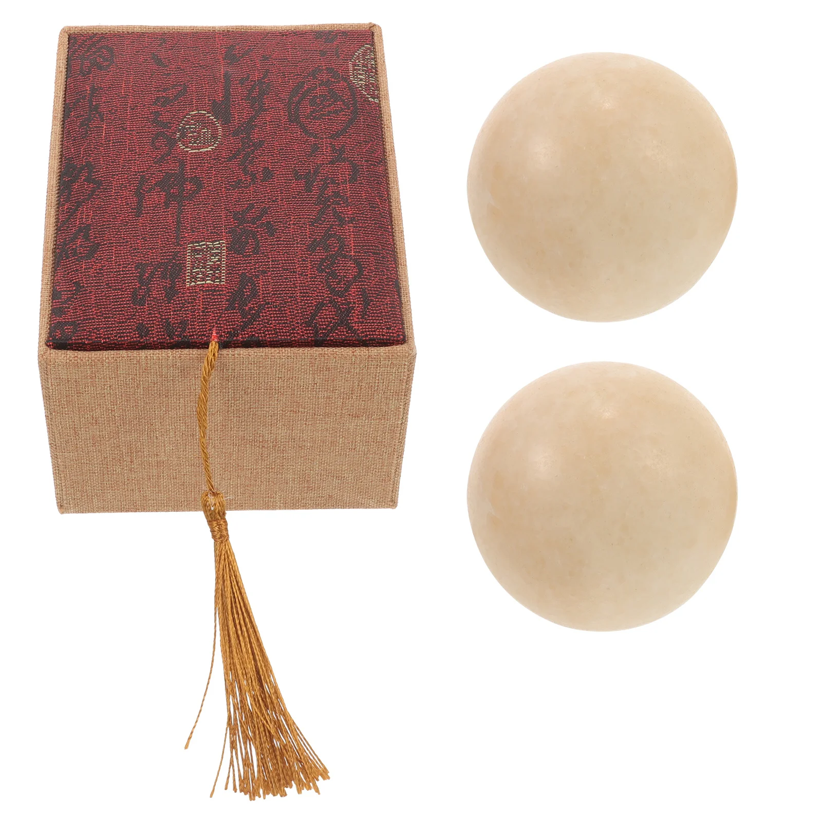 

1 комплект, маленькие нефритовые массажные шарики, круглый полированный мяч для упражнений для рук, для улучшения циркуляции ладони, декоративный функциональный вращающийся инструмент