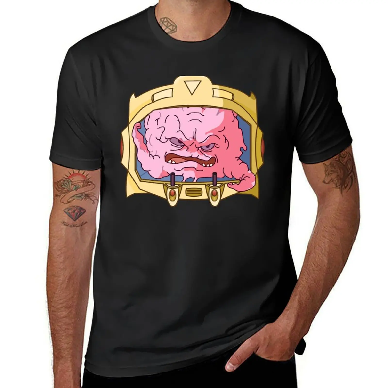 krang V-Neck Essential T-Shirt Aesthetic clothing tees tops oversized t shirts for men