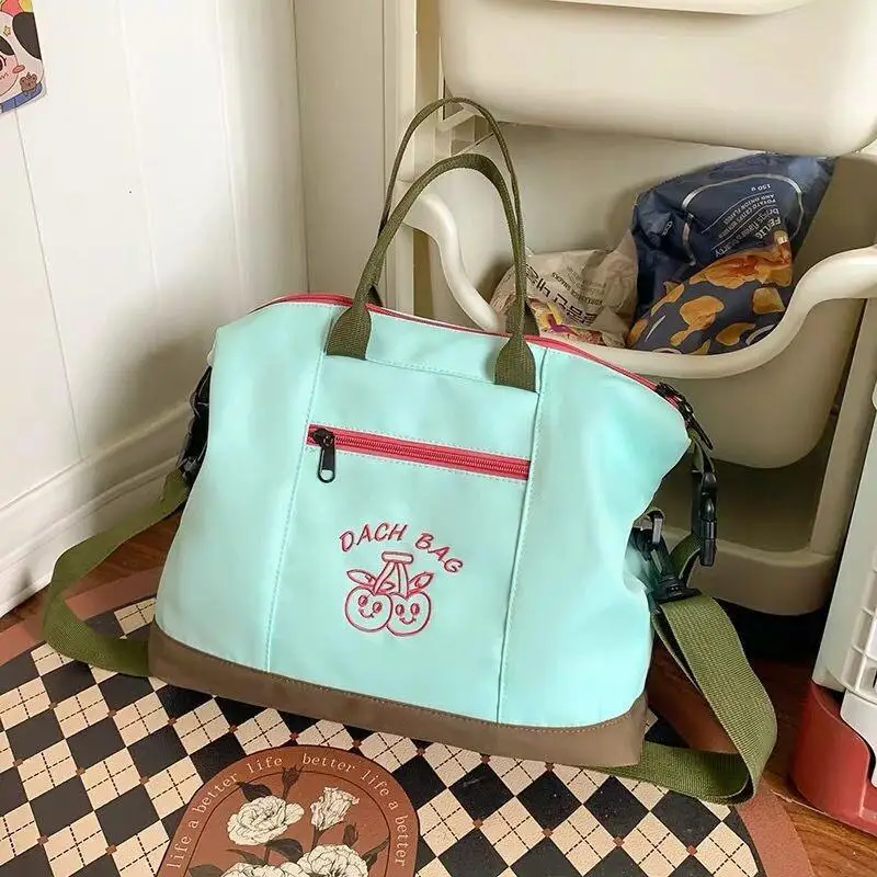 

Fashion New Storage Bag Travel Bag Backpack Polyester Women Student Commute Travel Multifunctional Large Capacity Crossbody Tote