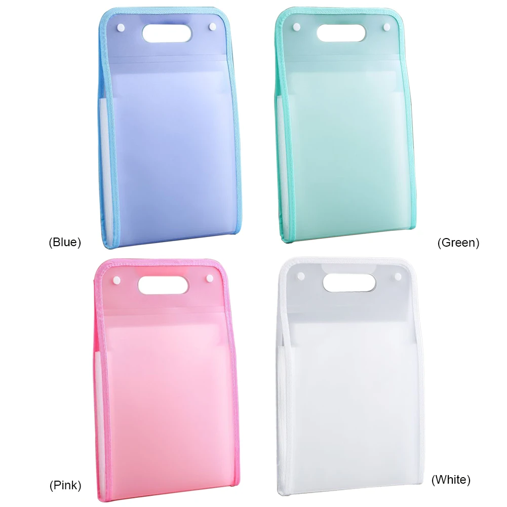 Organizador de archivos de acordeón, carpeta de archivos expandible impermeable, organizador de papel para el hogar, universidad, escuela y oficina