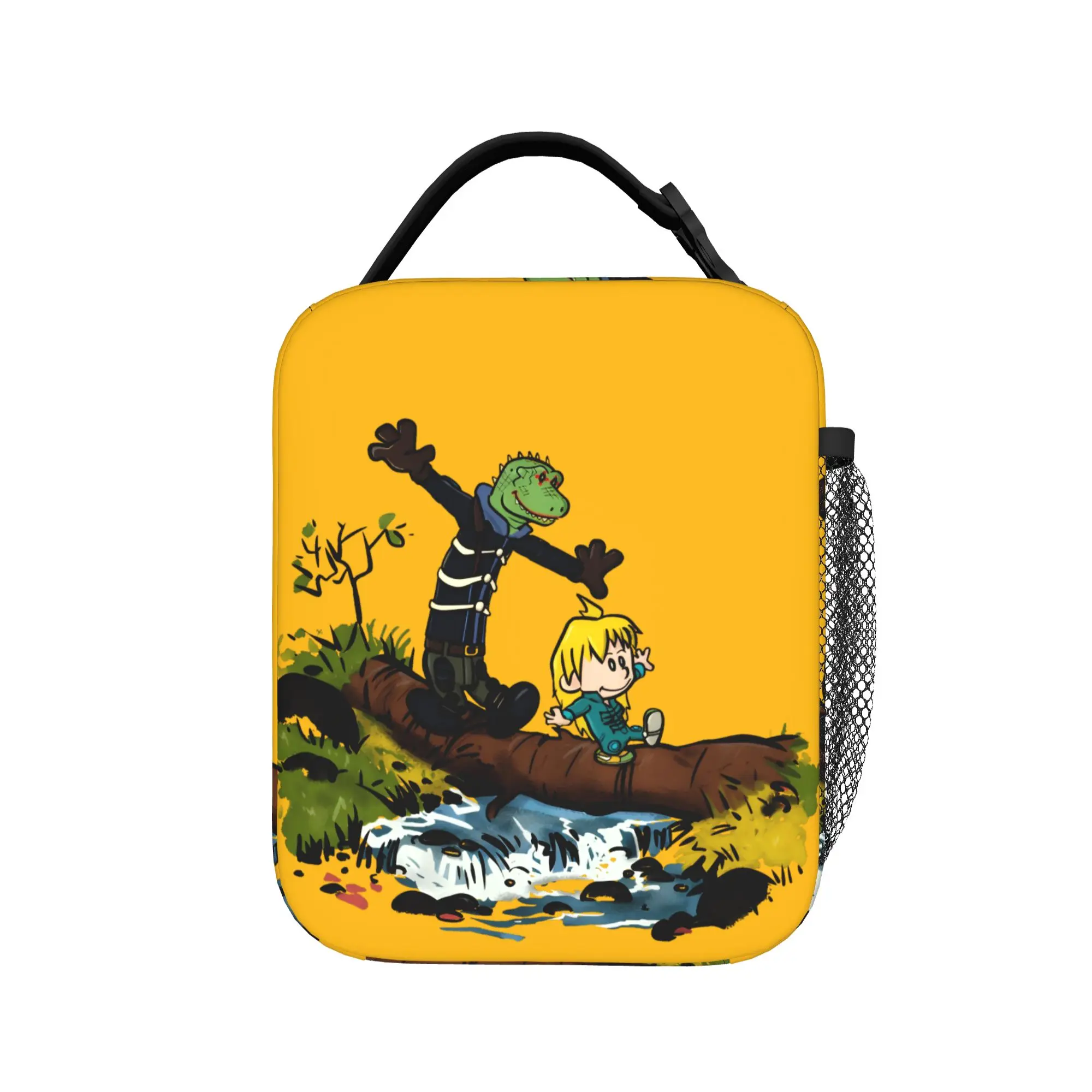 Dorohedoro Adventures Insulated Lunch Bags Portable  Lunch Container Cooler Bag Tote Lunch Box Work  Outdoor Girl Boy