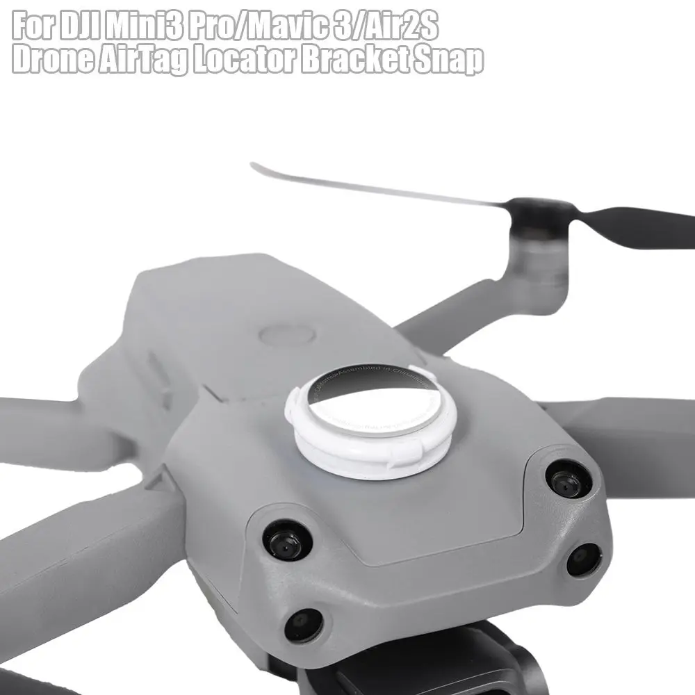 For DJI Mini3 Pro/Mavic 3/Air2S Drone AirTag Locator Bracket Snap Drone Universal Anti-lost Device Accessories