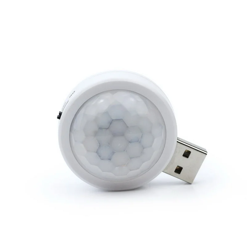 

Usb Motion Sensor Led Night Light Warm White For Bedroom Cabinet Closet Bathroom Baby Room