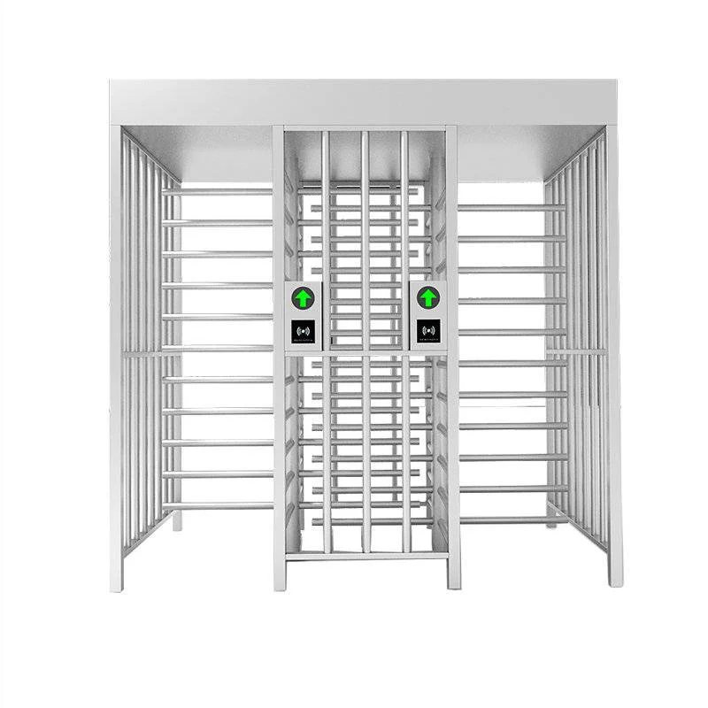 Qrcode Full Height Turnstile Biometric System Factory Gatelines Ticket-checking Full Height Qr Code Reader Turnstile