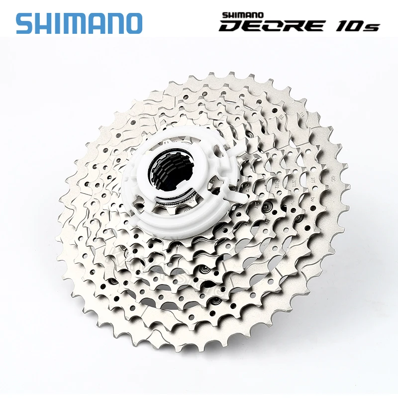 Shimano 10 Speed Cassette Deore M4100 42T 46T 10V MTB K7 Mountain Bike Ratchet 10S Bicycle Freewheel