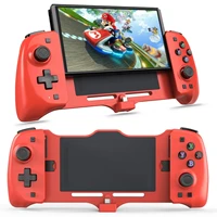 Misejora el controlador de mando de Nintendo Switch, agarre de mano, vibración de doble Motor, Joypad giroscópico incorporado de 6 ejes para n-switch OLED