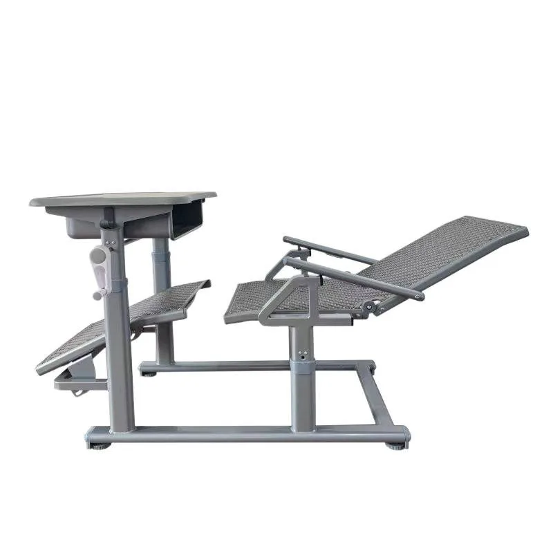 Lunch break desks and chairs, reclining study tables for primary and secondary school students c