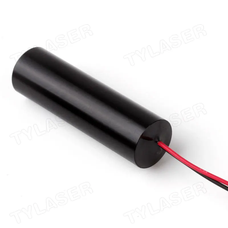 650nm D12x40mm 1mw 5mw 10mW 30mw 50mw Red Dot Laser Diode Module 24V DC Input Industrial Grade Use For Cutting Machine Locator