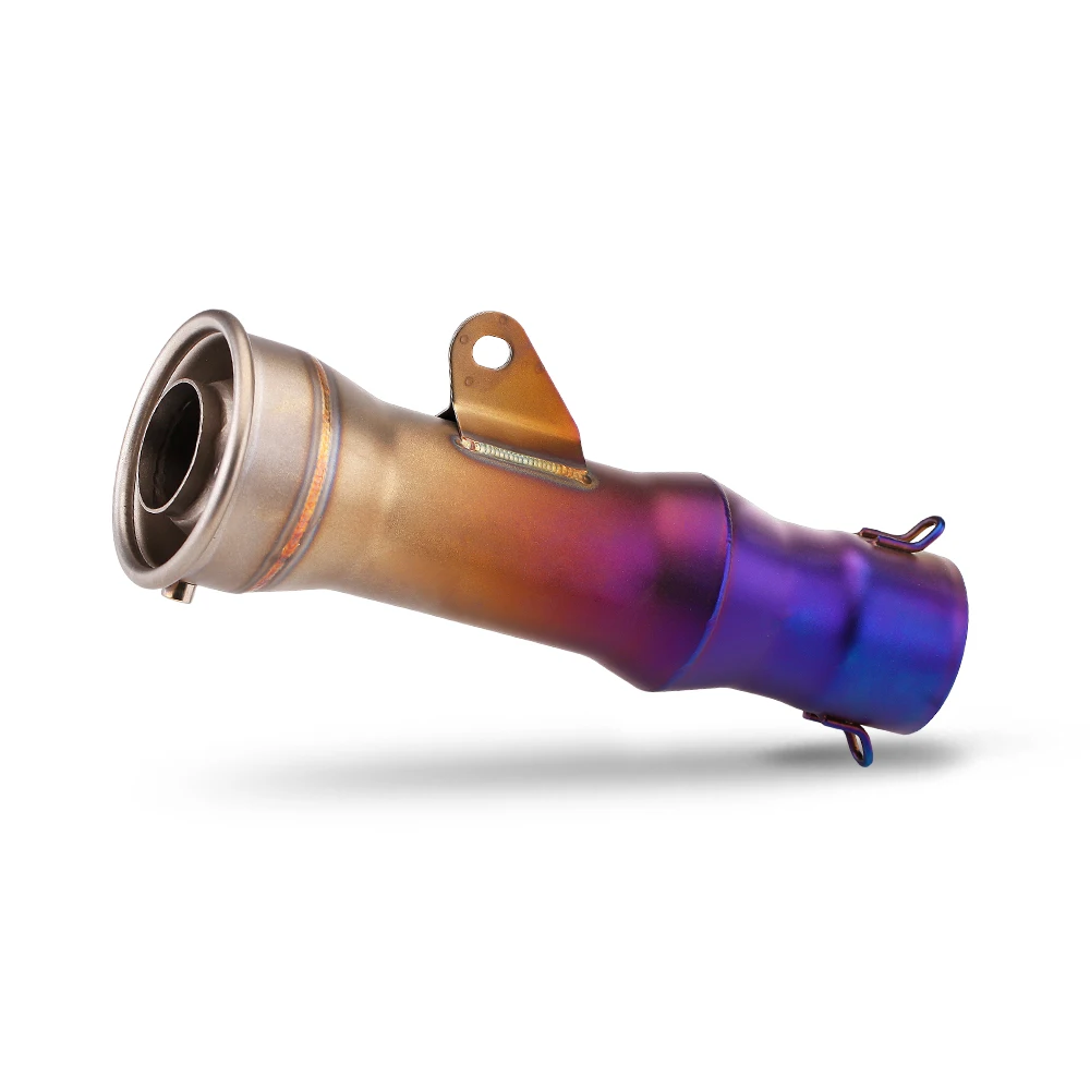 Universal 51mm Motorcycle Exhaust Muffler With DB Killer For CBR1000RR CB400 R1 GSXR600 R25 300SR Msx125 Mt07 PCX view 3