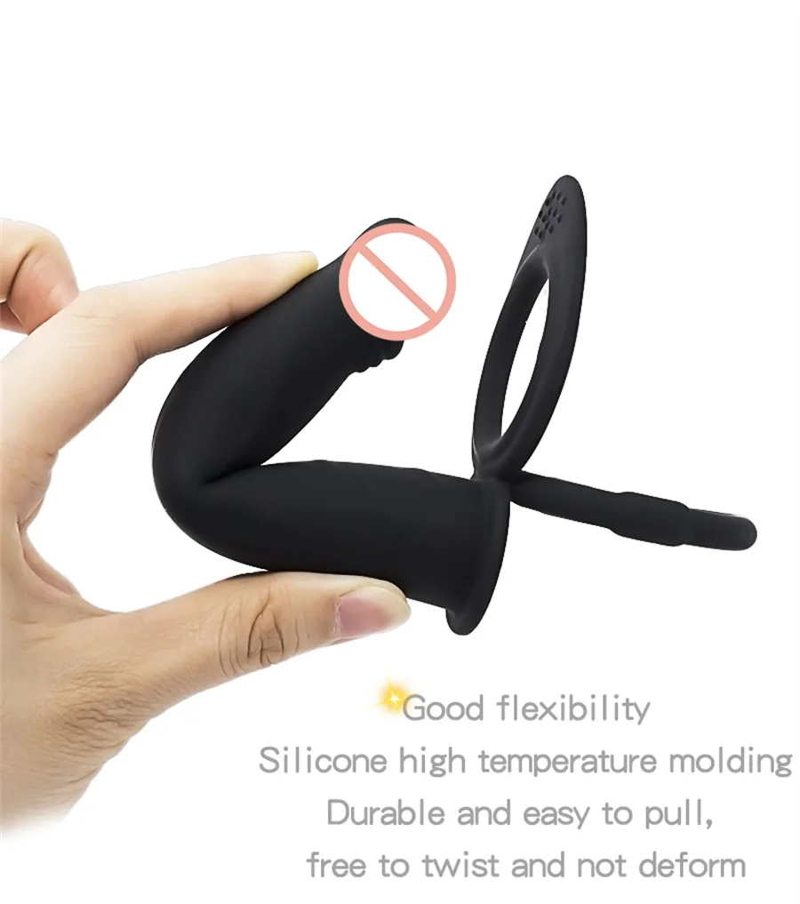 مزدوج الاختراق هزاز دسار المكونات الشرج G بقعة البظر محفز حزام على القضيب هزاز بعقب ألعاب جنسية للرجال والنساء