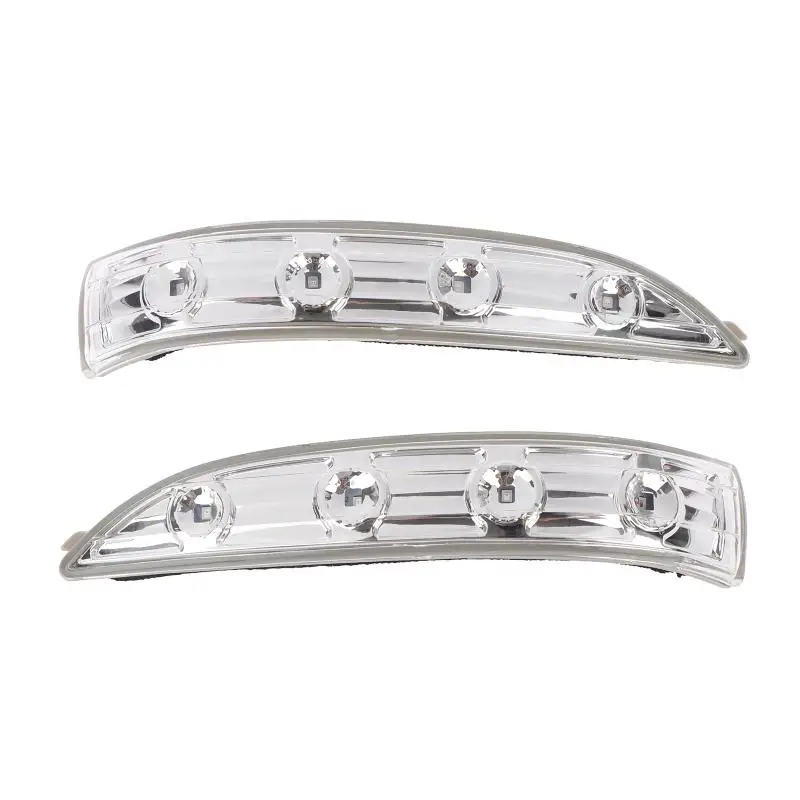LED Car Rearview Mirror Turn Signal Lamp OEM Compatible Direct Replacement LH RH Pair 12V for Most Vehicle Exterior Parts