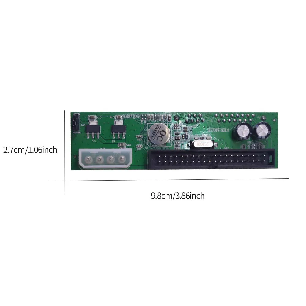 TISHRIC SATA To IDE Adapter Riser Card For 22Pin 2.5