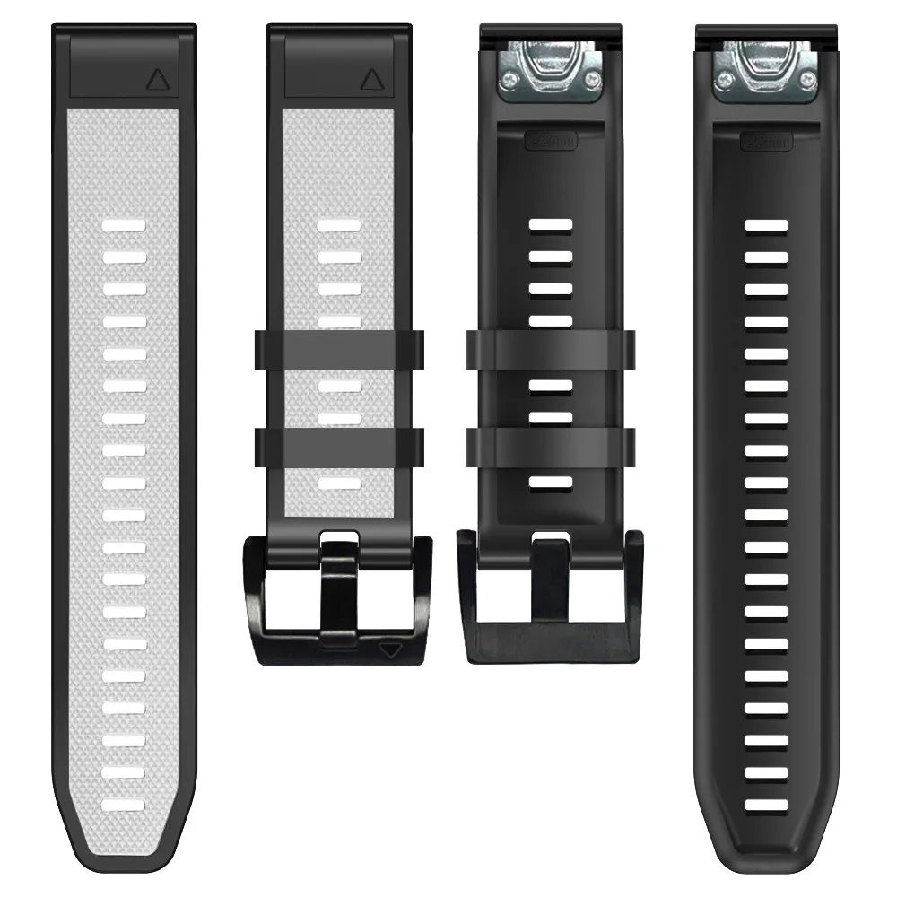 Voor Garmin Fenix 8 47 51mm Sportarmband Siliconen Polsband Epix/Quatix7/Fenix 7X7 6X6 5X 5Pro/Descent Mk3 Enduro 3 2 Bandjes