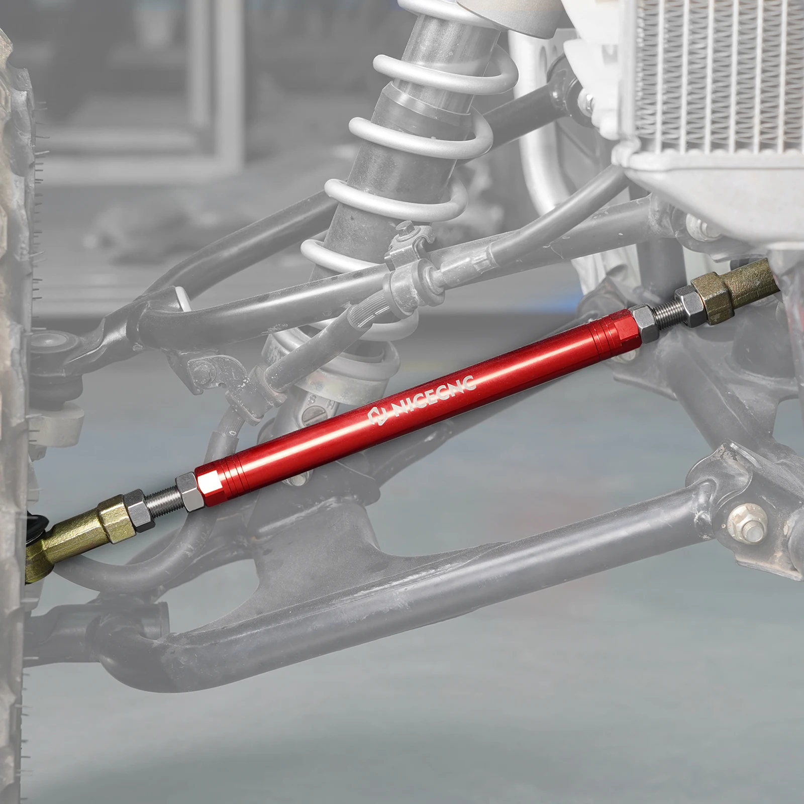 For Honda ATV Ball Joint Tie Rod Ends Kit TRX450R TRX450ER 2006-2009 6061-T6 Aluminum Alloy Replaces 53521-HP1-600 ATV Parts