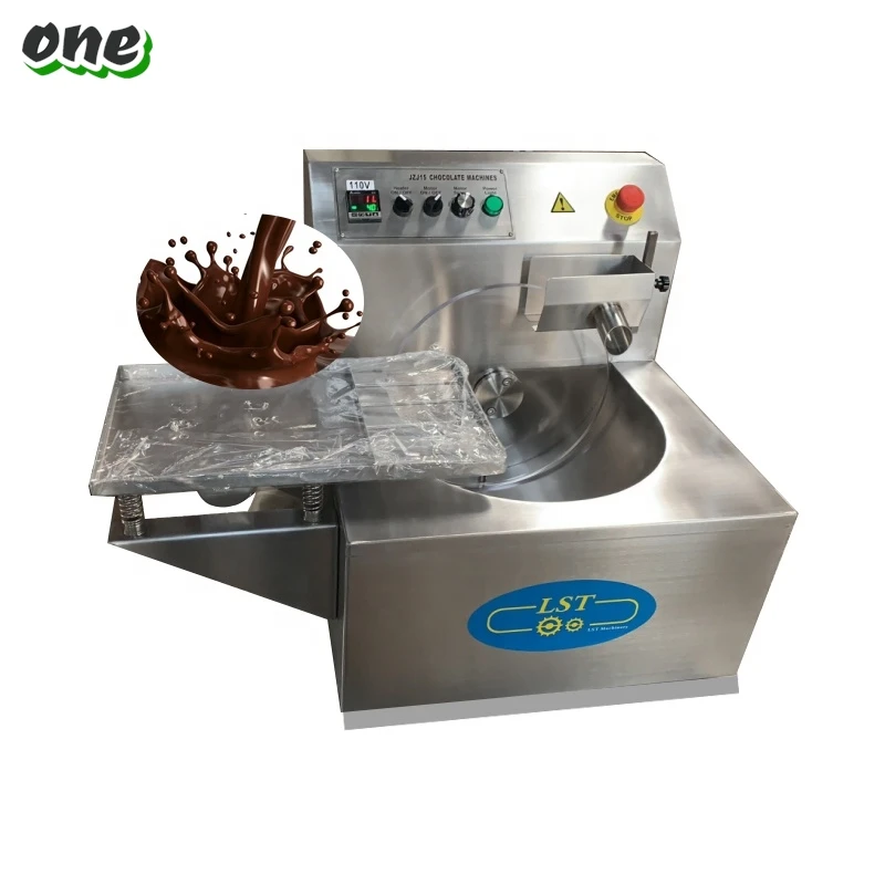 

New Manual Chocolate Depositor Cover Milk Coffee Hot Chocolate Tempering Making And Enrobing Machine Small Size Machine Melting