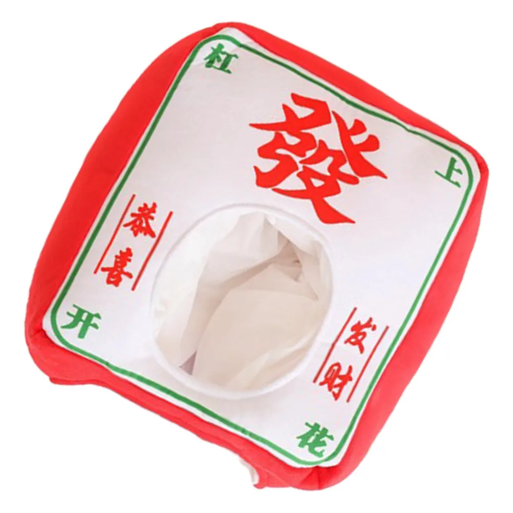 

Mahjong Hat Funny Adorable Design Easy Wear Comfortable PP Cotton Material Party Costume Festival Photo Prop Creative
