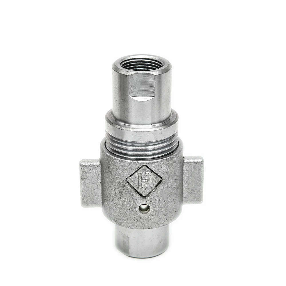 

High Pressure 1 Inch Npt Thread Wing Nut Type Screw Hydraulic Quick Coupling for Dump Trucks