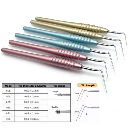 Imagen 2 del producto Herramienta de eliminación de gutapercha Dental Endo GPRS punta de raíz Extractor de cuerpo extranjero instrumentos de eliminación de GP endodoncia