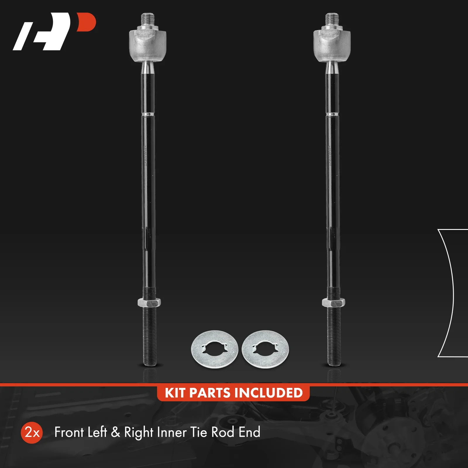 A-Premium 2x Front Left & Right Inner Tie Rod End for Ford Focus 2009-2011