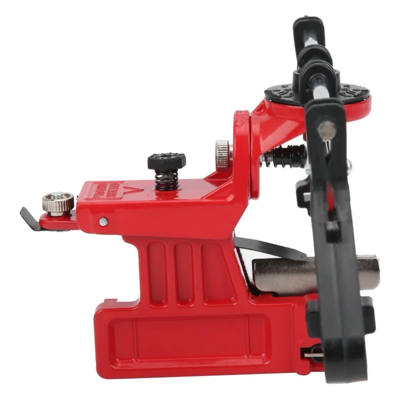 Chainsaw Chain Filing Guide Bar Mounted Sharpener Precise Sharpening Grinding Tool