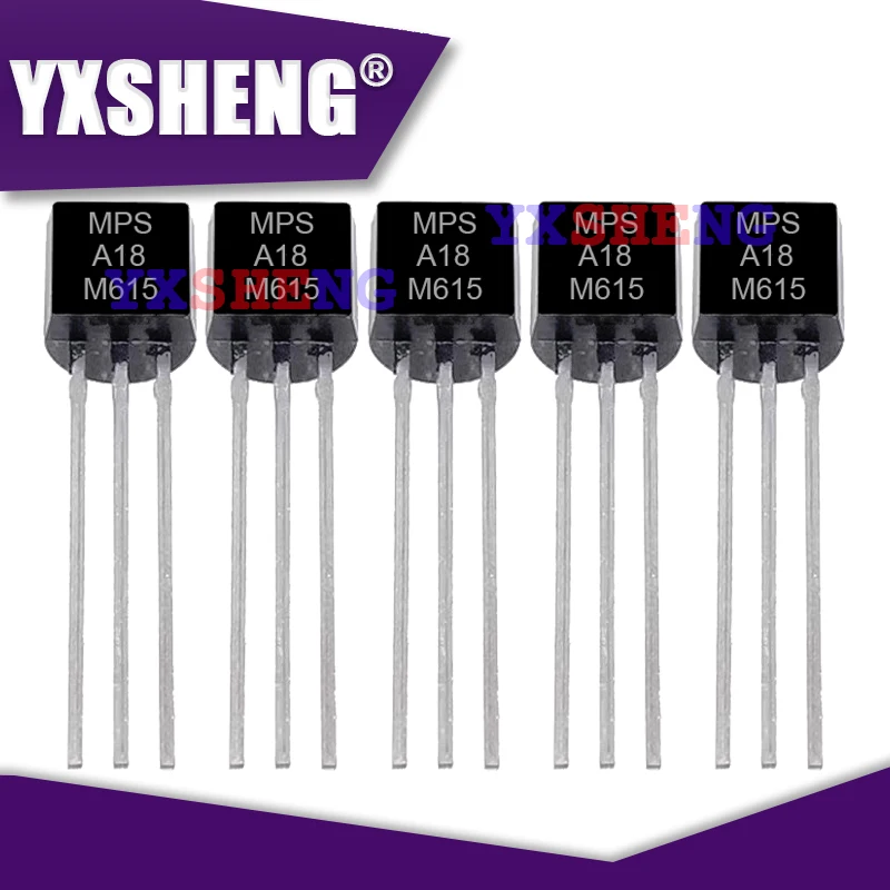 50PCS MPSA06 MPSA13 MPSA14 MPSA18 MPSA42 TO-92  Darlington Triode MPSA44 MPSA56 MPSA92 Z0607MA New And Original Transistor