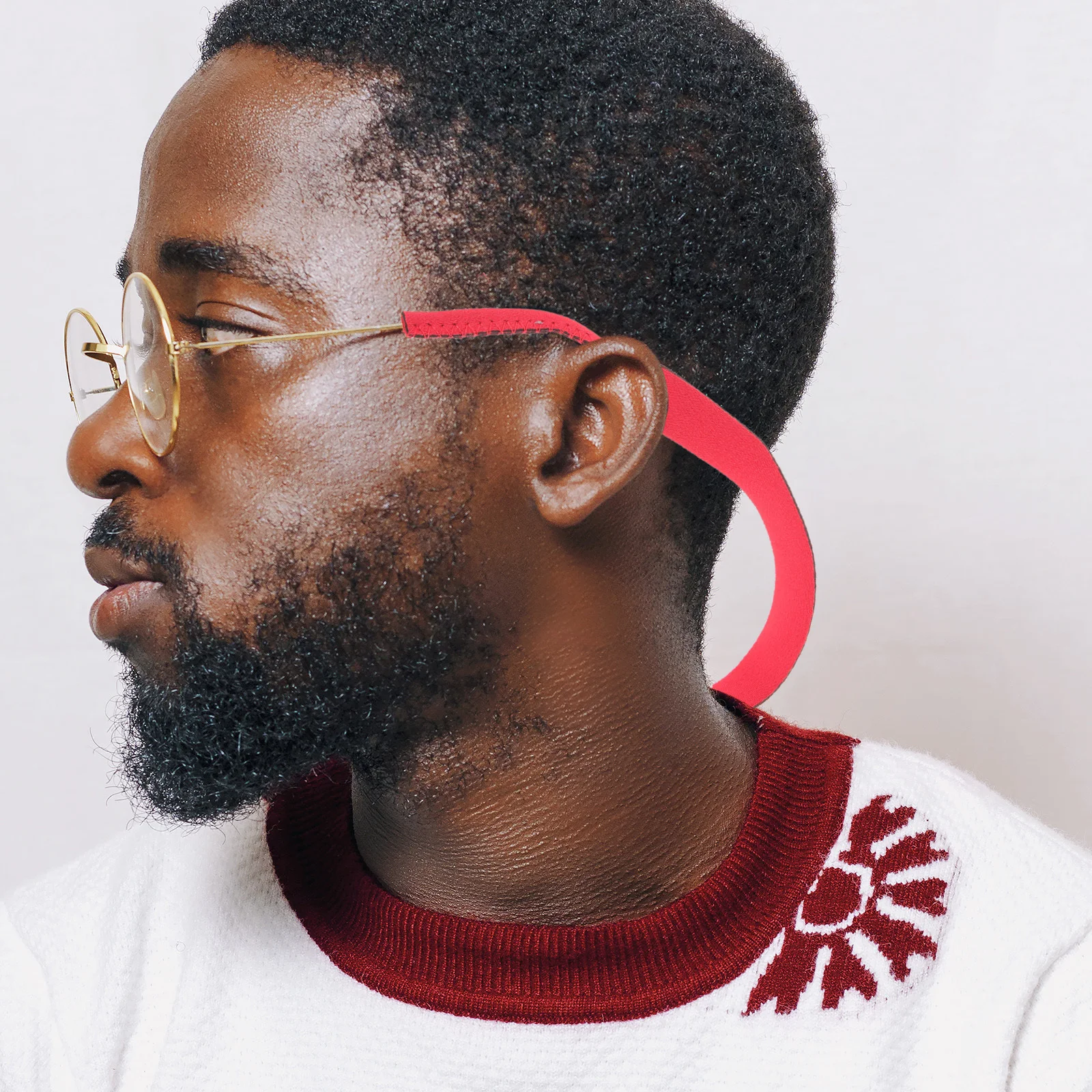 5 шт., ремешок для спортивных очков, неопреновый эластичный регулируемый ремешок для очков, противоскользящий плавающий фиксатор для солнцезащитных очков, держатель для очков