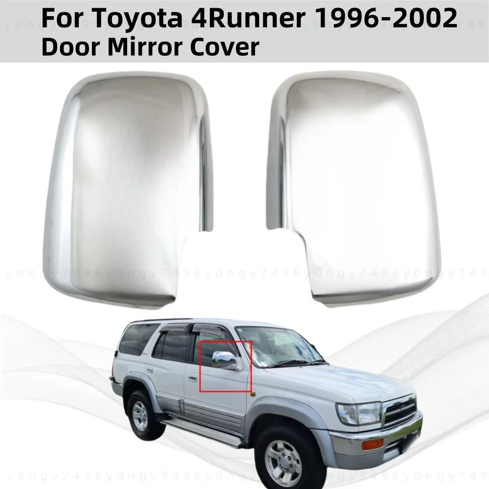 

Yoyo автомобильные хромированные аксессуары для зеркал заднего вида, накладки на дверные зеркала, стиль для Toyota 4Runner 1996, 1997, 19998, 1999, 2000, 2002 г.