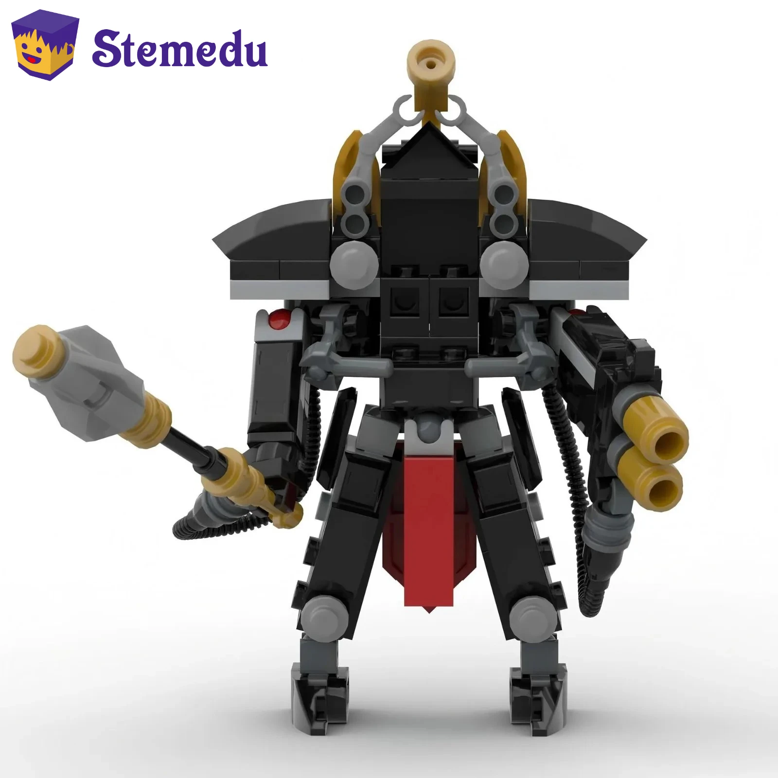 

Набор строительных блоков MOC, совместимый с броней Paragon Warrior в стиле LEDUO для мальчиков